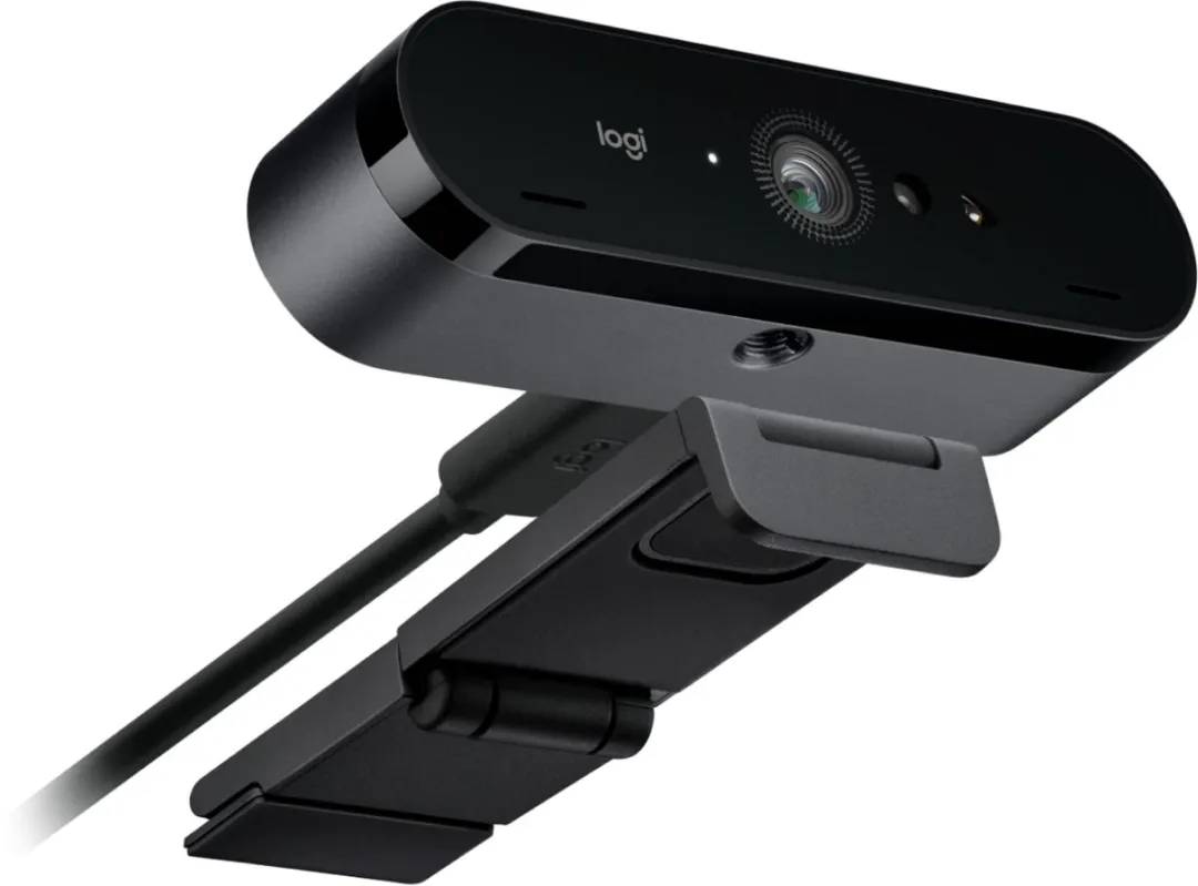 Logitech Brio 4k Webcam Zilver