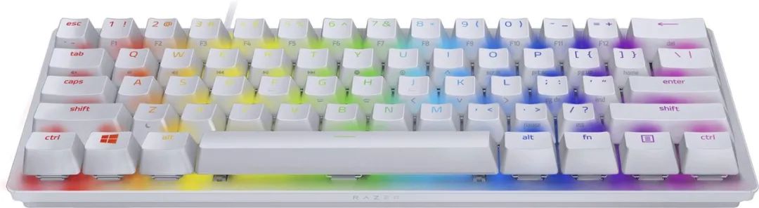 Razer Huntsman Mini RZ03-03390400-R3M1 Gaming Toetsenbord - Wit