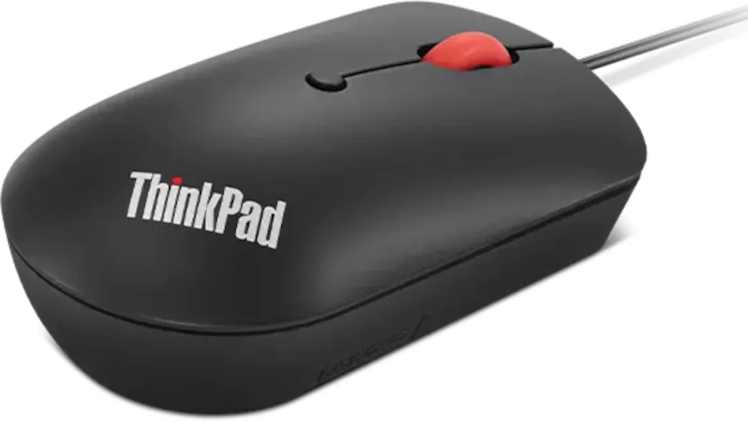 Lenovo 4Y51D20850 Ambidextrous Muis - USB Type-C - 2400 DPI - Zwart