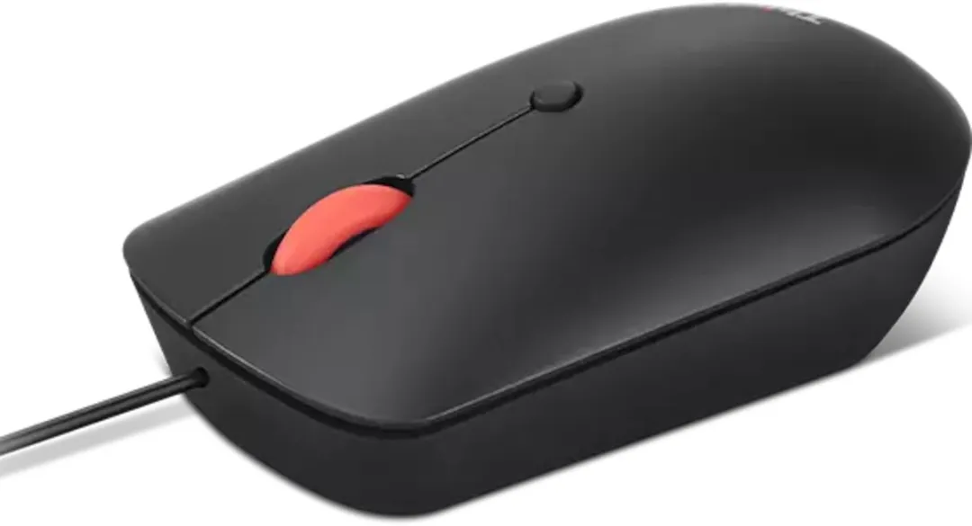 Lenovo 4Y51D20850 Ambidextrous Muis - USB Type-C - 2400 DPI - Zwart