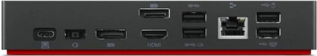 Lenovo ThinkPad Universal USB-C Dock 40AY0090EU - Zwart - afbeelding 6 van 6