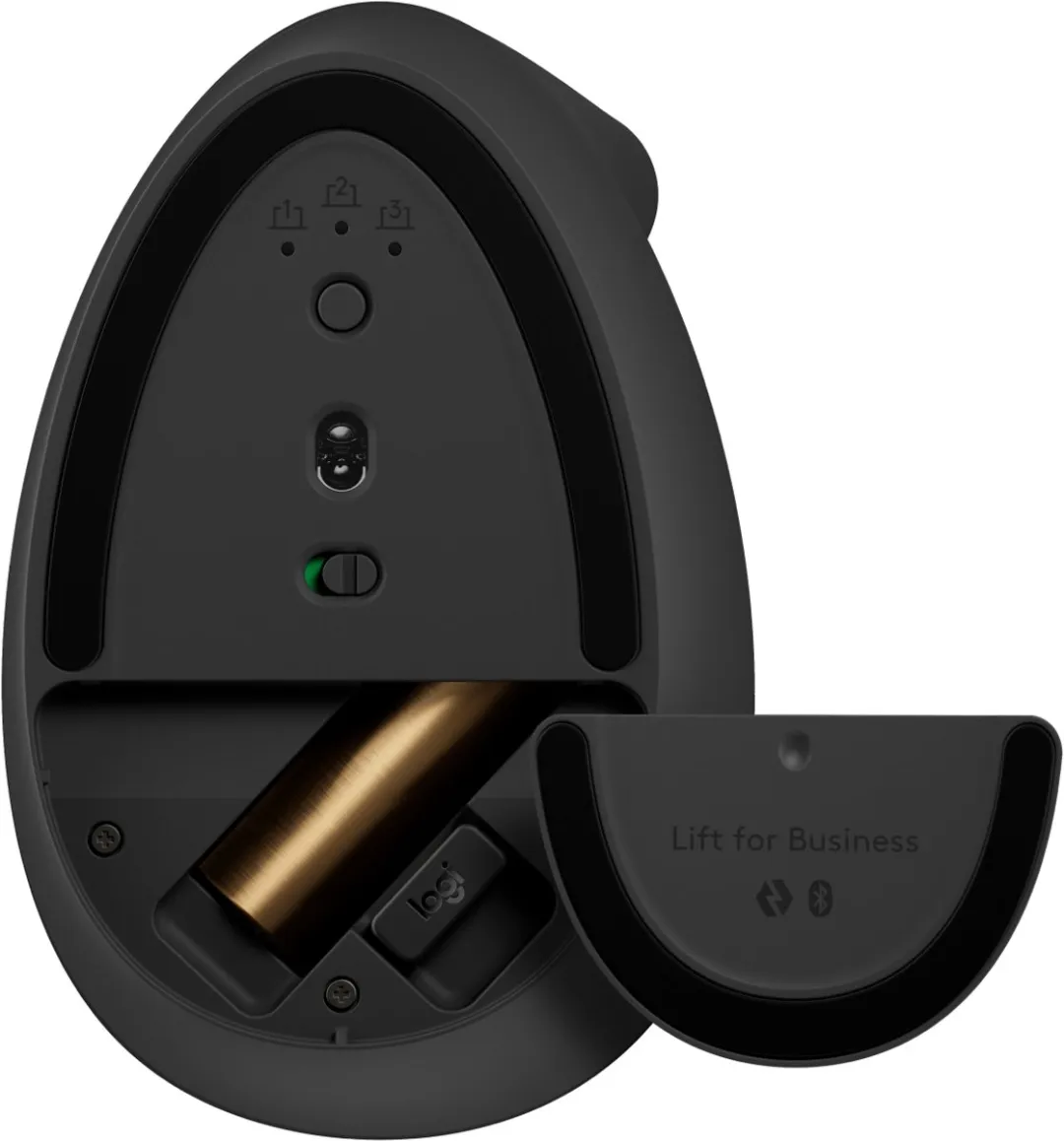 Logitech Lift Vertical Muis 910-006494 - 4000 DPI - Grafiet
