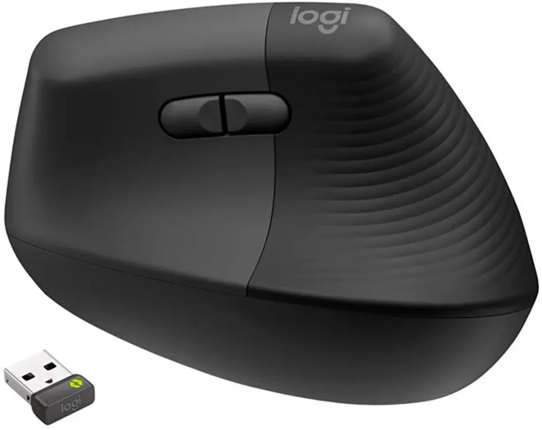 Logitech Lift Vertical Muis 910-006494 - 4000 DPI - Grafiet