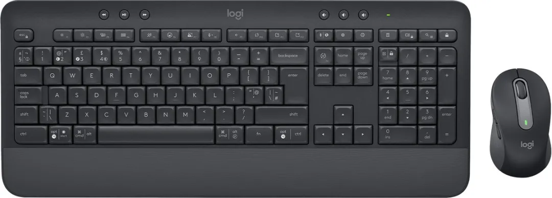 Logitech Kantoor Bluetooth Toetsenbord & Muis Set 920-010999 - QWERTY Brits - Grafiet