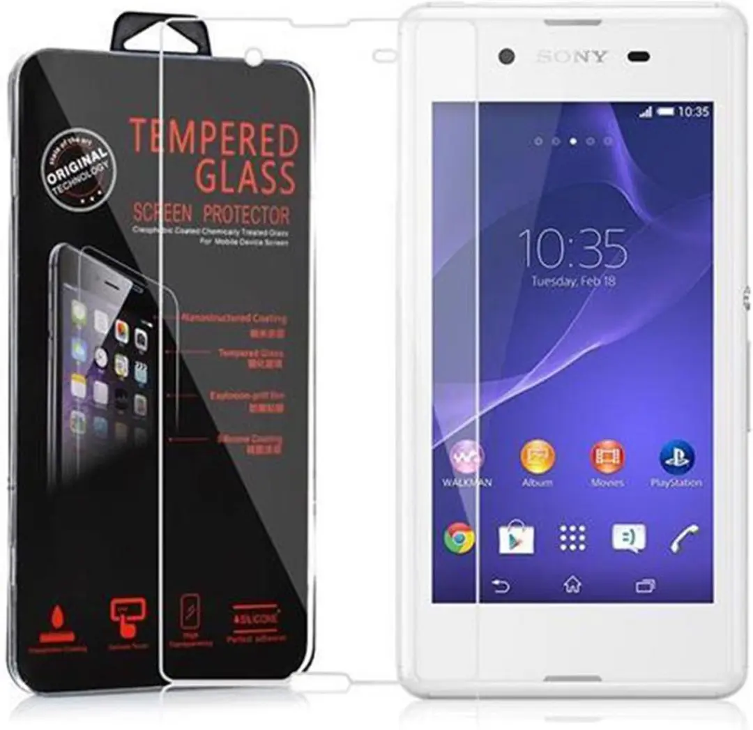Cadorabo Screenprotector geschikt voor Sony Xperia E3