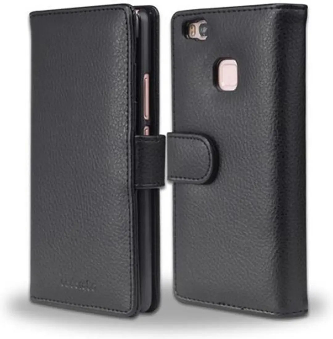 Cadorabo Hoesje geschikt voor Huawei P9 LITE 2016 / G9 LITE in ZWARTE OXIDE