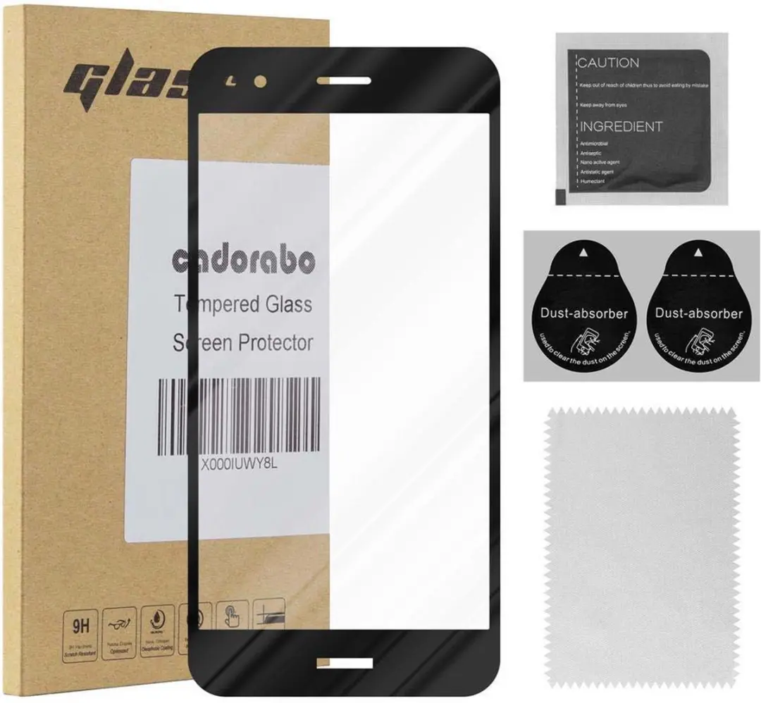 Cadorabo Screenprotector geschikt voor Huawei Y6 PRO 2017 Volledig scherm pantse