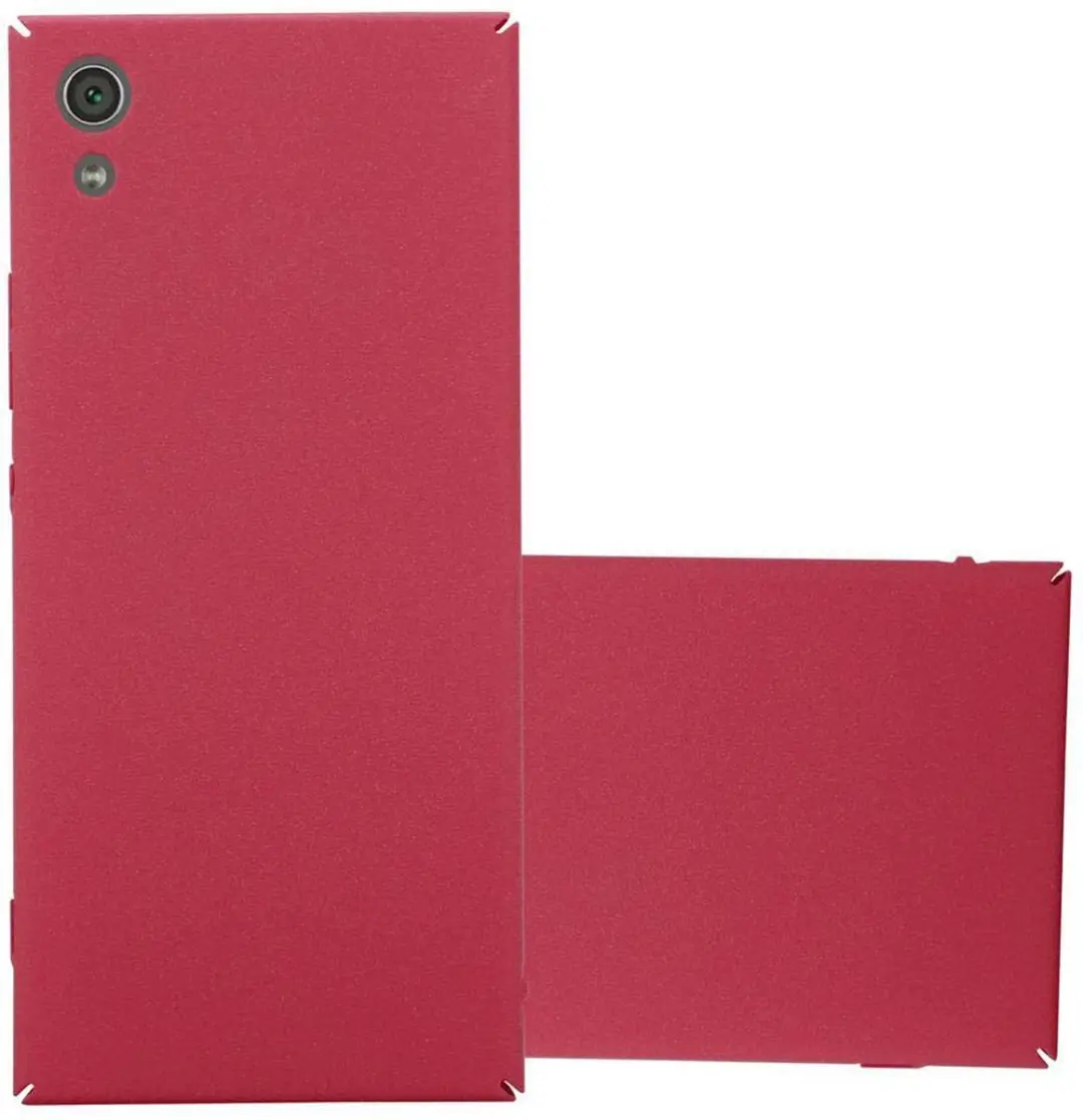 Cadorabo Hoesje geschikt voor Sony Xperia XA1 in FROSTY ROOD