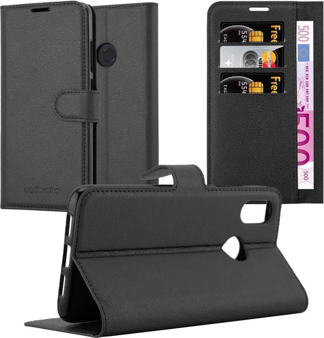 Cadorabo Hoesje geschikt voor Xiaomi Mi 8 in PHANTOM ZWART