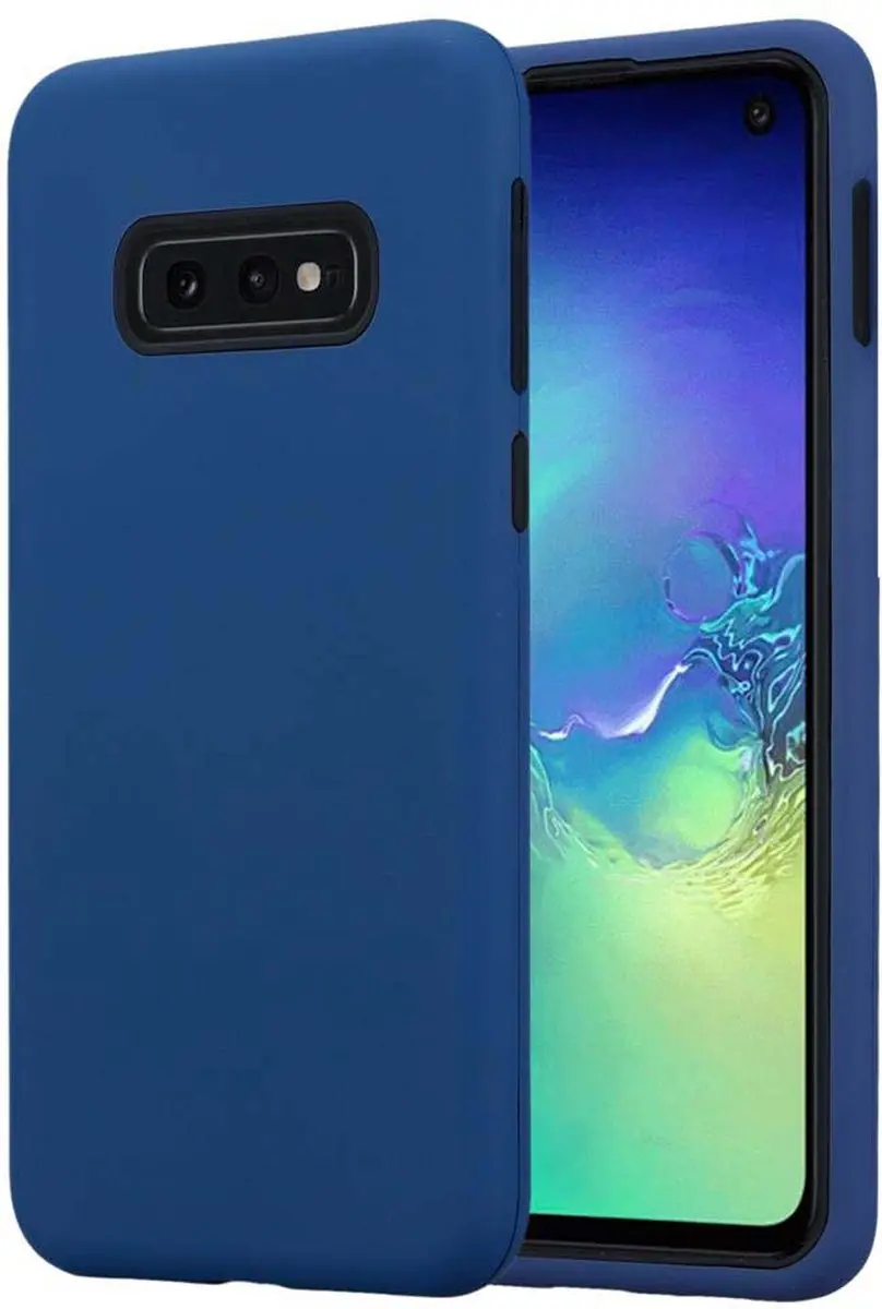 Cadorabo Hoesje geschikt voor Samsung Galaxy S10 4G in Donker Blauw