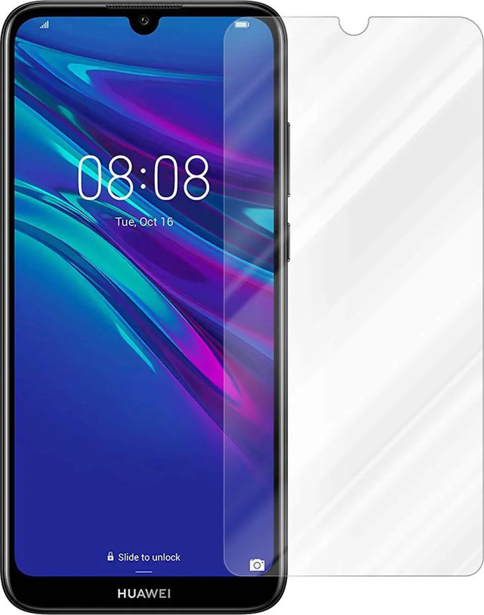 Cadorabo Pantser film geschikt voor Huawei Y6 2019 in KRISTALHELDER