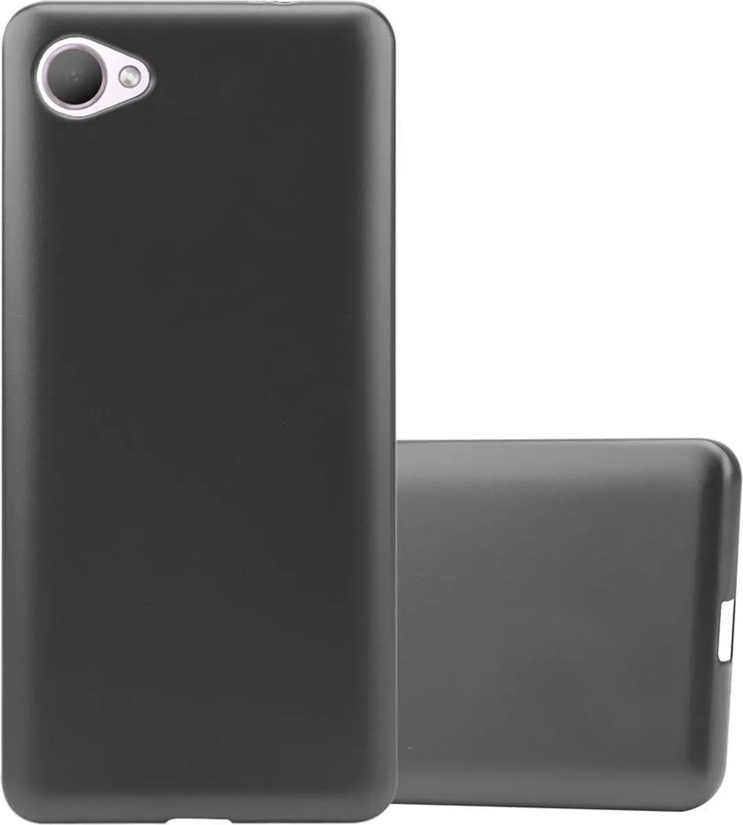 Cadorabo Hoesje geschikt voor HTC Desire 12 in METALLIC GRIJS