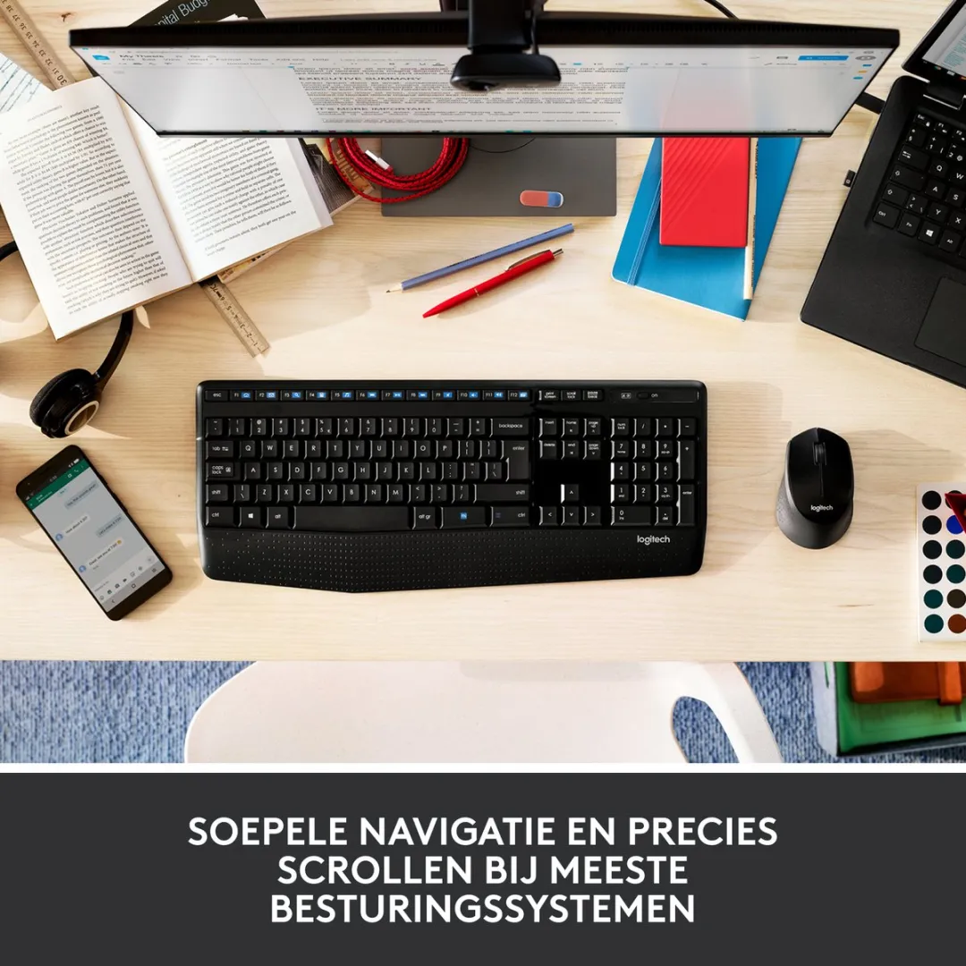 Logitech M280 Draadloze Muis - Zwart