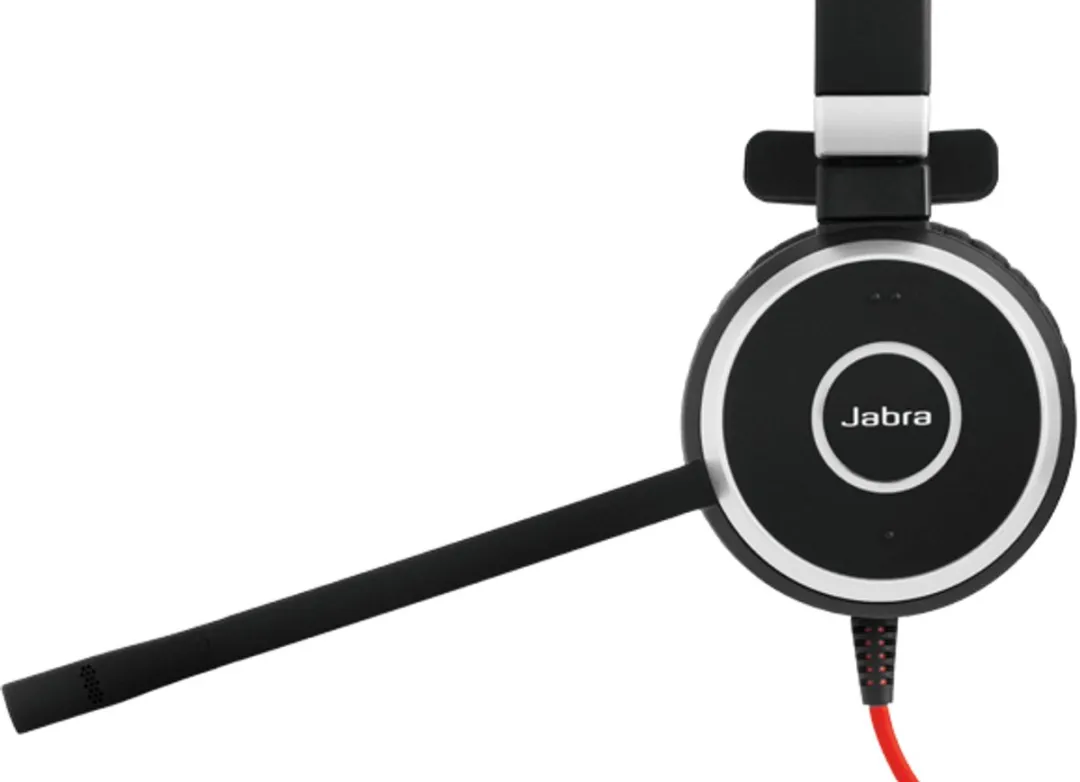 Jabra Evolve 40 UC Headset - USB-C - Zwart