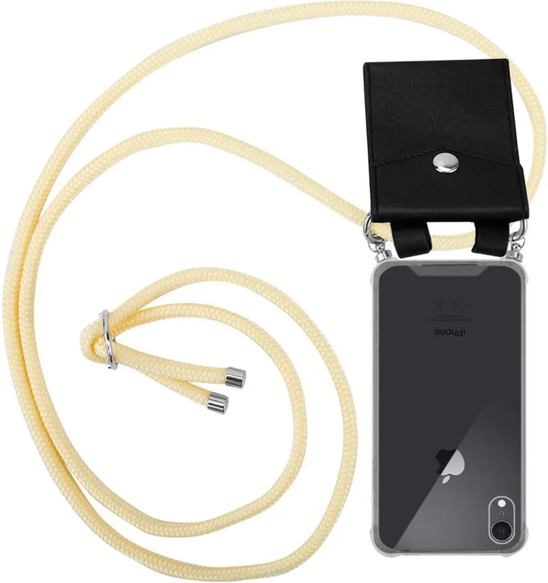 Cadorabo Hoesje geschikt voor Apple iPhone XR in ROOM BEIGE