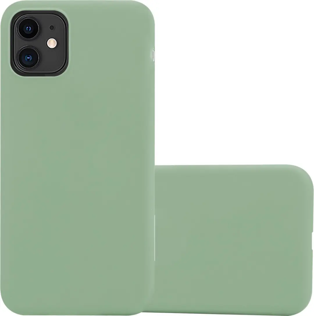 Cadorabo Hoesje geschikt voor Apple iPhone 11 in CANDY PASTEL GROEN