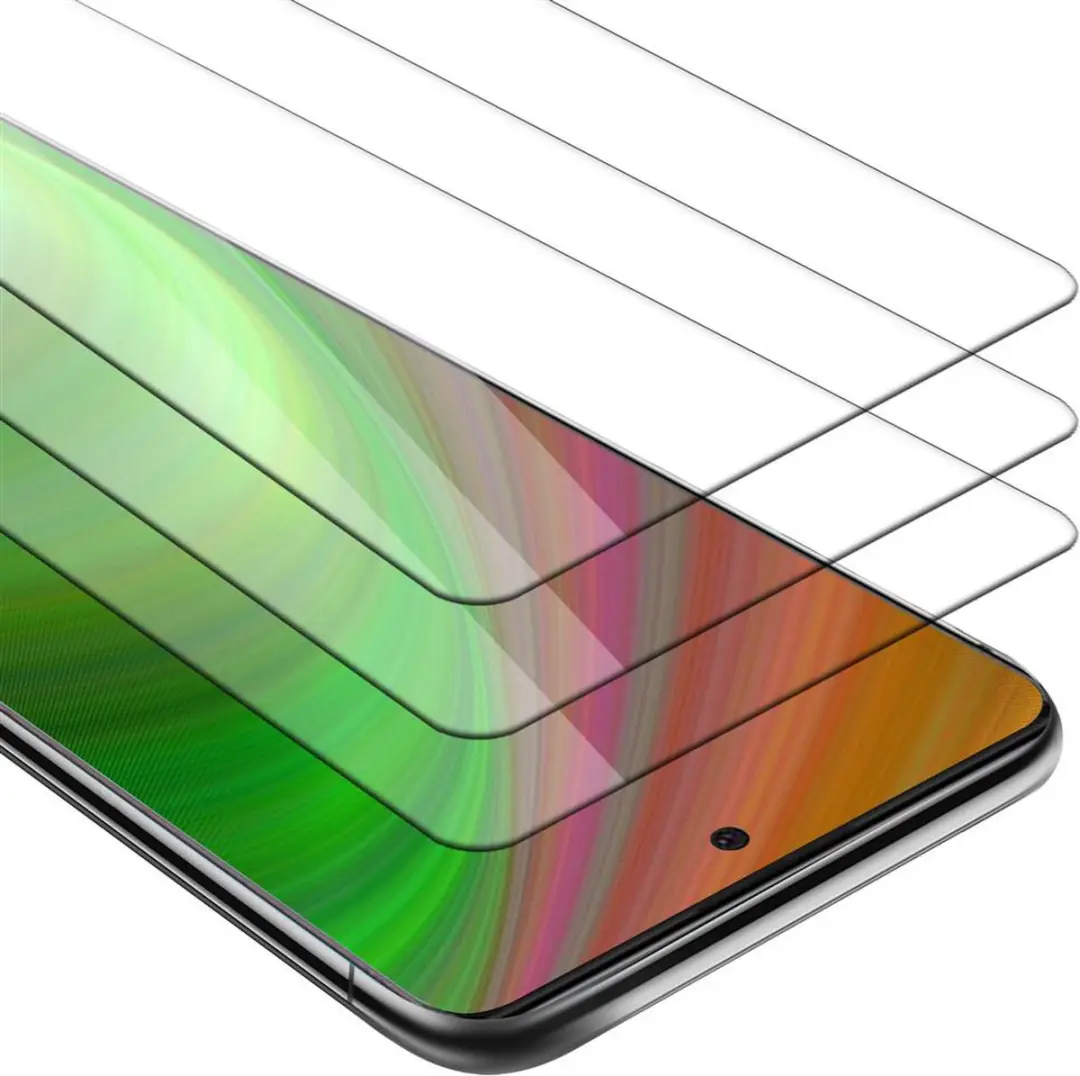 Cadorabo 3x Screenprotector geschikt voor Samsung Galaxy A91 / S10 LITE / M80s