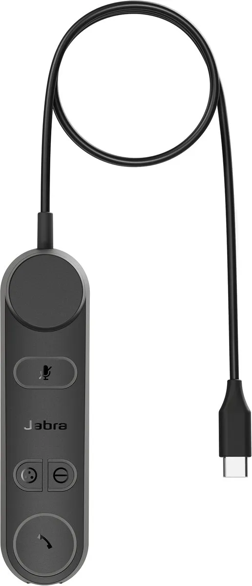 Jabra Engage 50 II Headset - Bedraad - USB Type-C/Type-A - Zwart