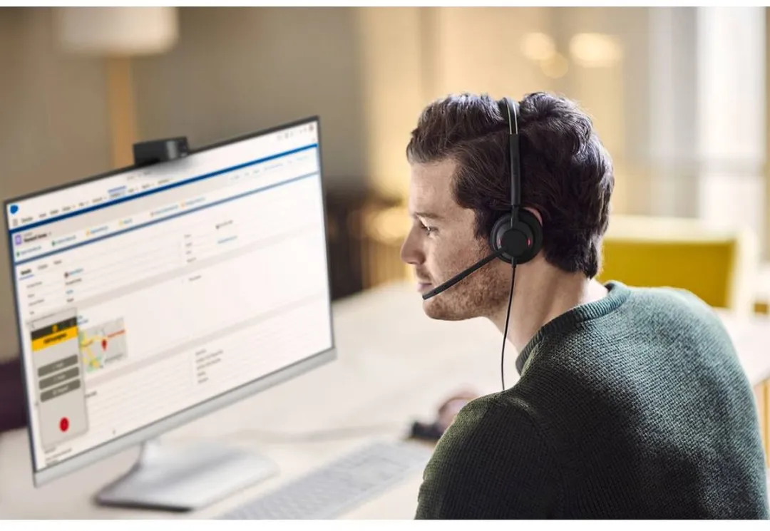 Jabra Engage 50 II Headset - Bedraad - USB Type-C/Type-A - Zwart - afbeelding 6 van 6