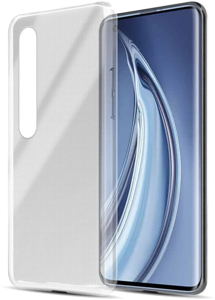 Cadorabo Hoesje geschikt voor Xiaomi Mi 10 / Mi 10 PRO in VOLLEDIG TRANSPARANT