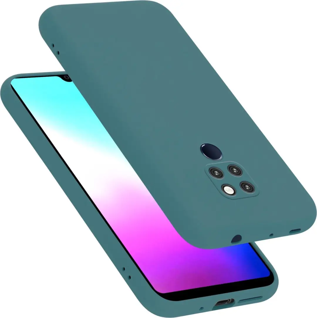 Cadorabo Hoesje geschikt voor Huawei MATE 20 LITE in LIQUID GROEN