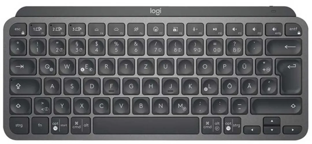 Logitech MX Keys Mini 920-010597 Toetsenbord - QWERTZ Duits - Grafiet