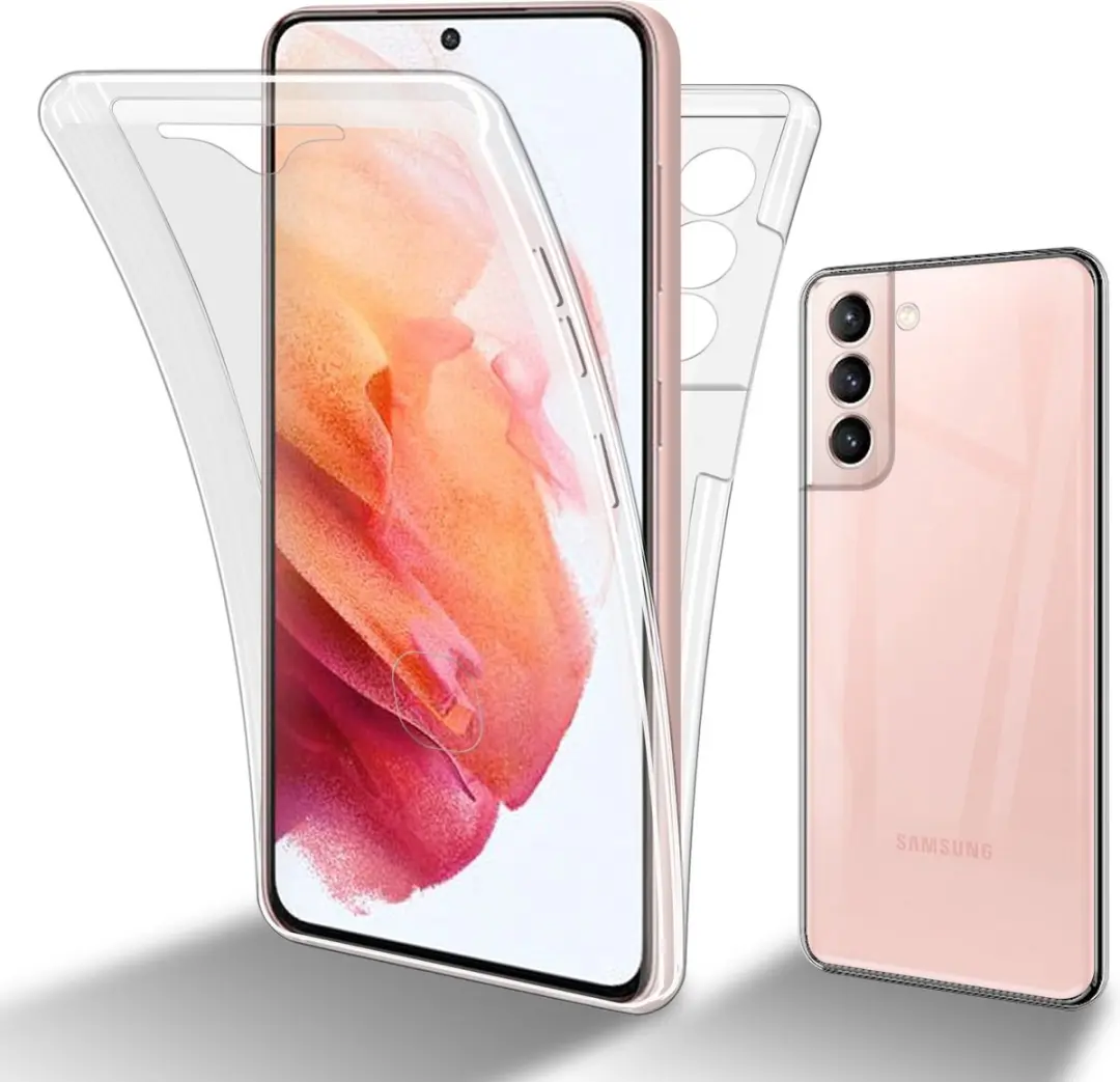 Cadorabo Hoesje geschikt voor Samsung Galaxy S22 in TRANSPARANT