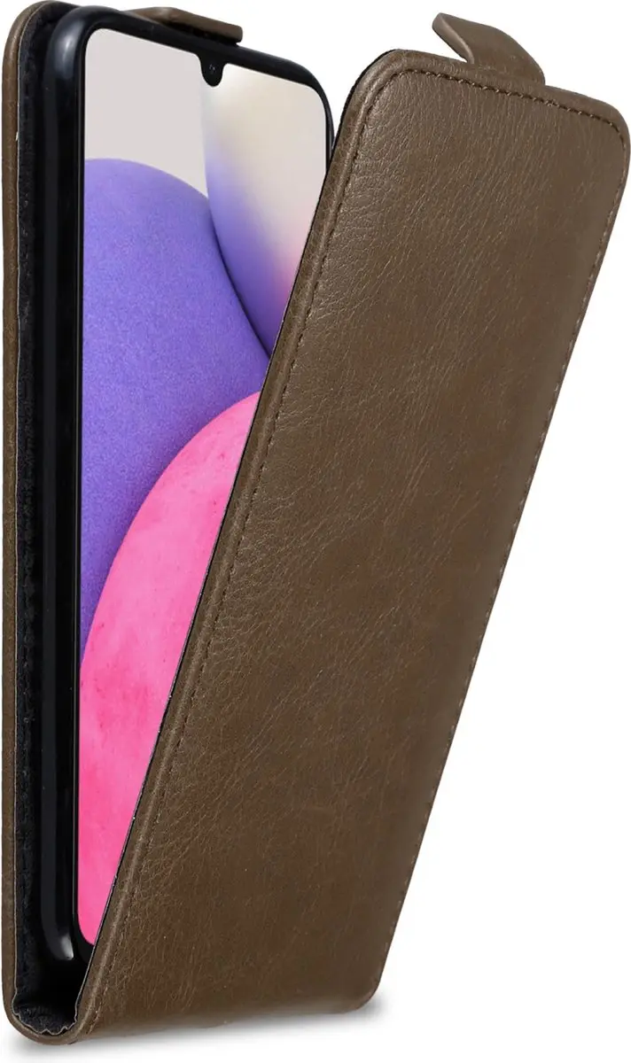 Cadorabo Hoesje geschikt voor Samsung Galaxy A33 5G in KOFFIE BRUIN