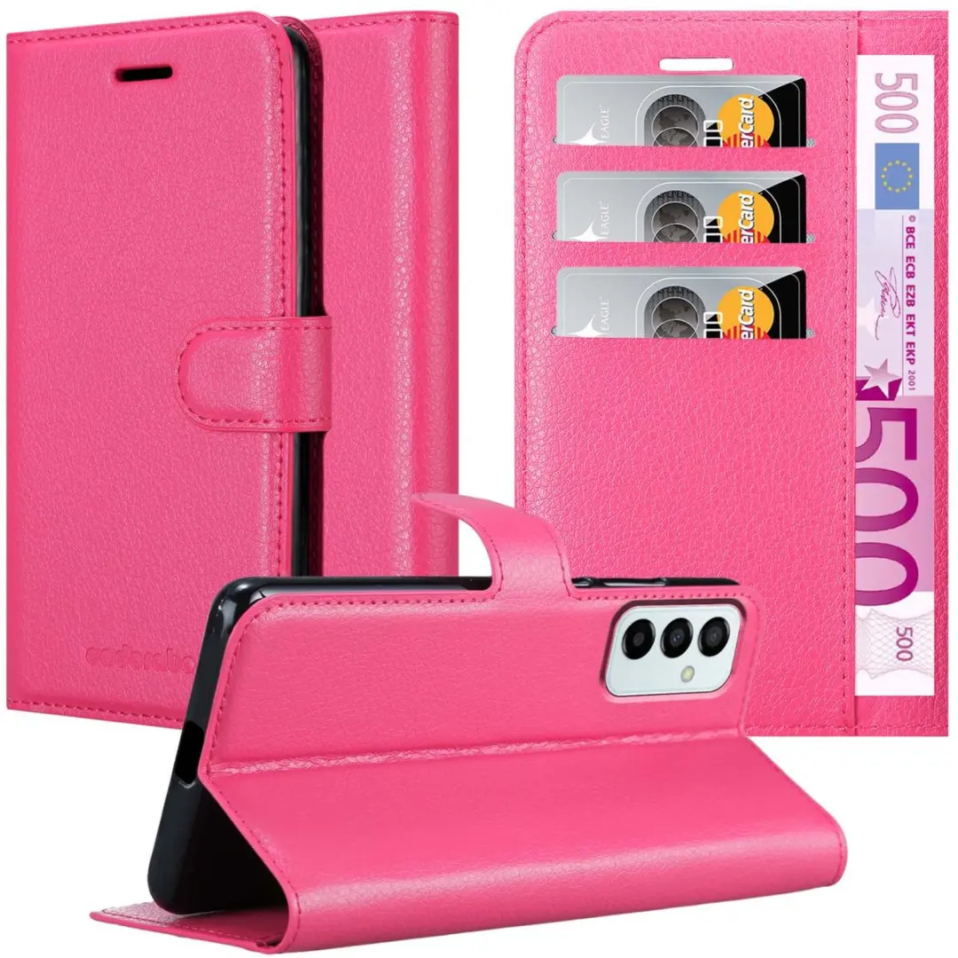 Cadorabo Hoesje geschikt voor Samsung Galaxy M23 5G in KERSEN ROZE