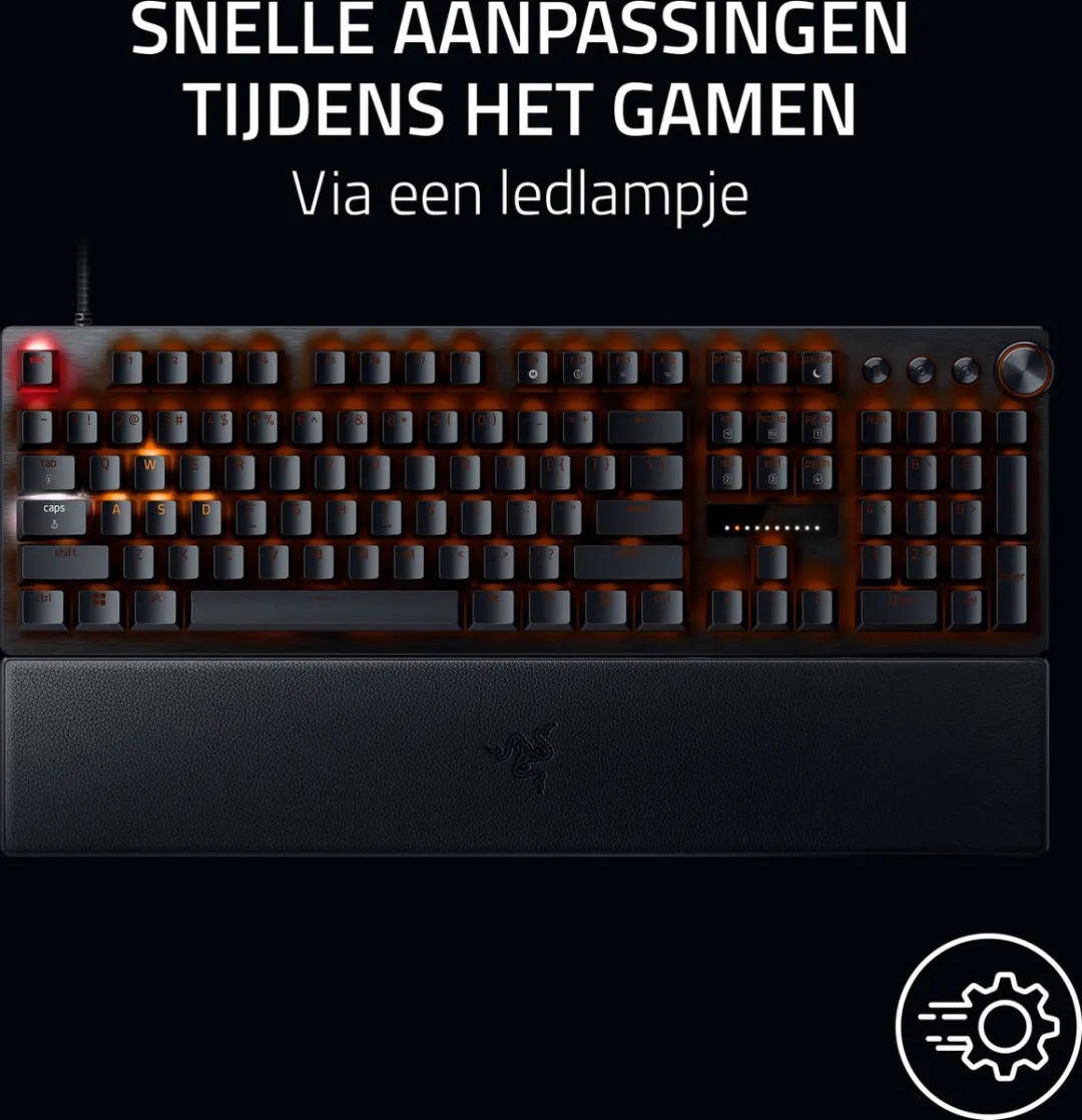 Razer Huntsman V3 Pro RZ03-04970100-R3M1 Gaming Toetsenbord - Optische Switches - Zwart