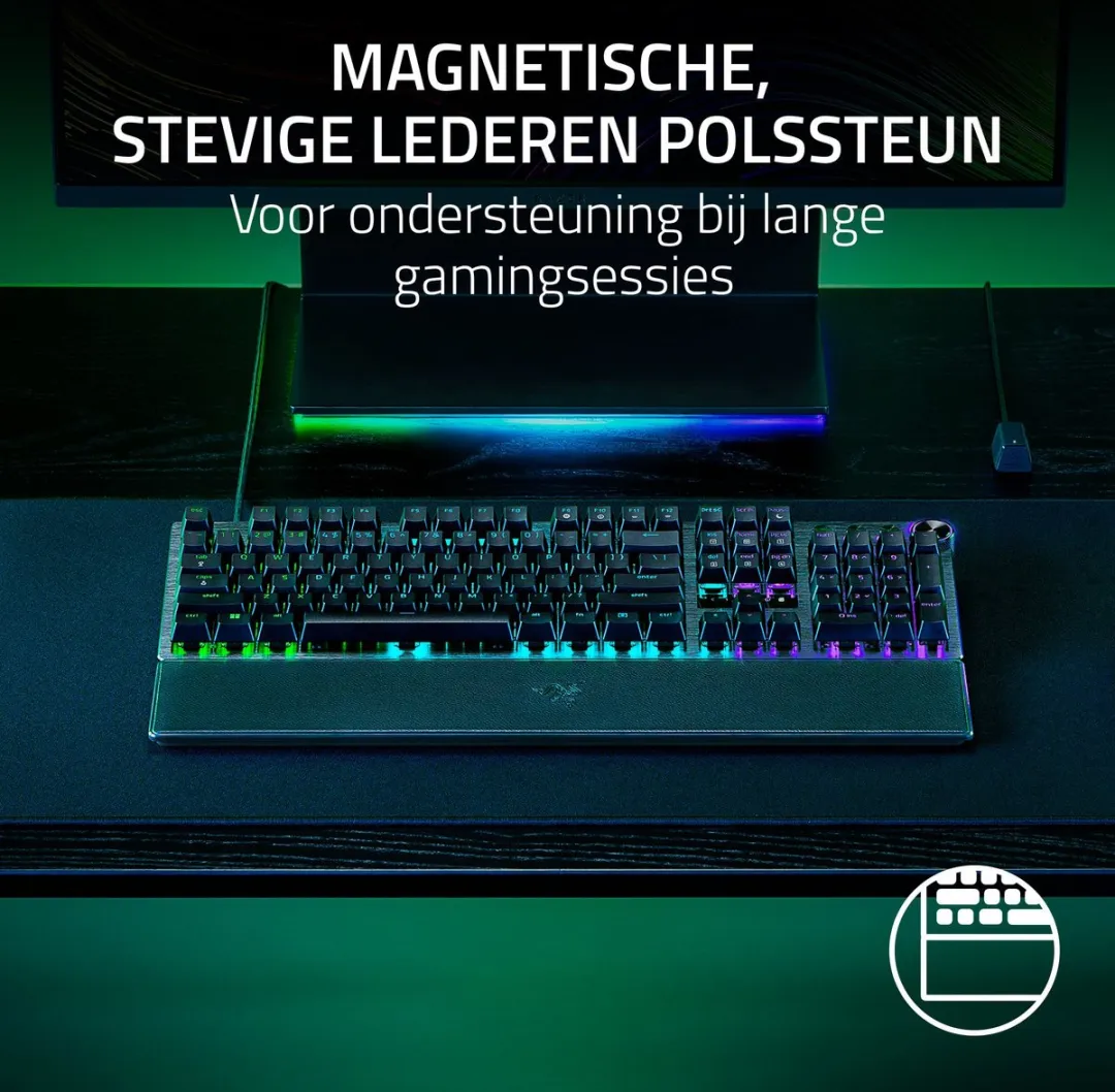 Razer Huntsman V3 Pro RZ03-04970100-R3M1 Gaming Toetsenbord - Optische Switches - Zwart
