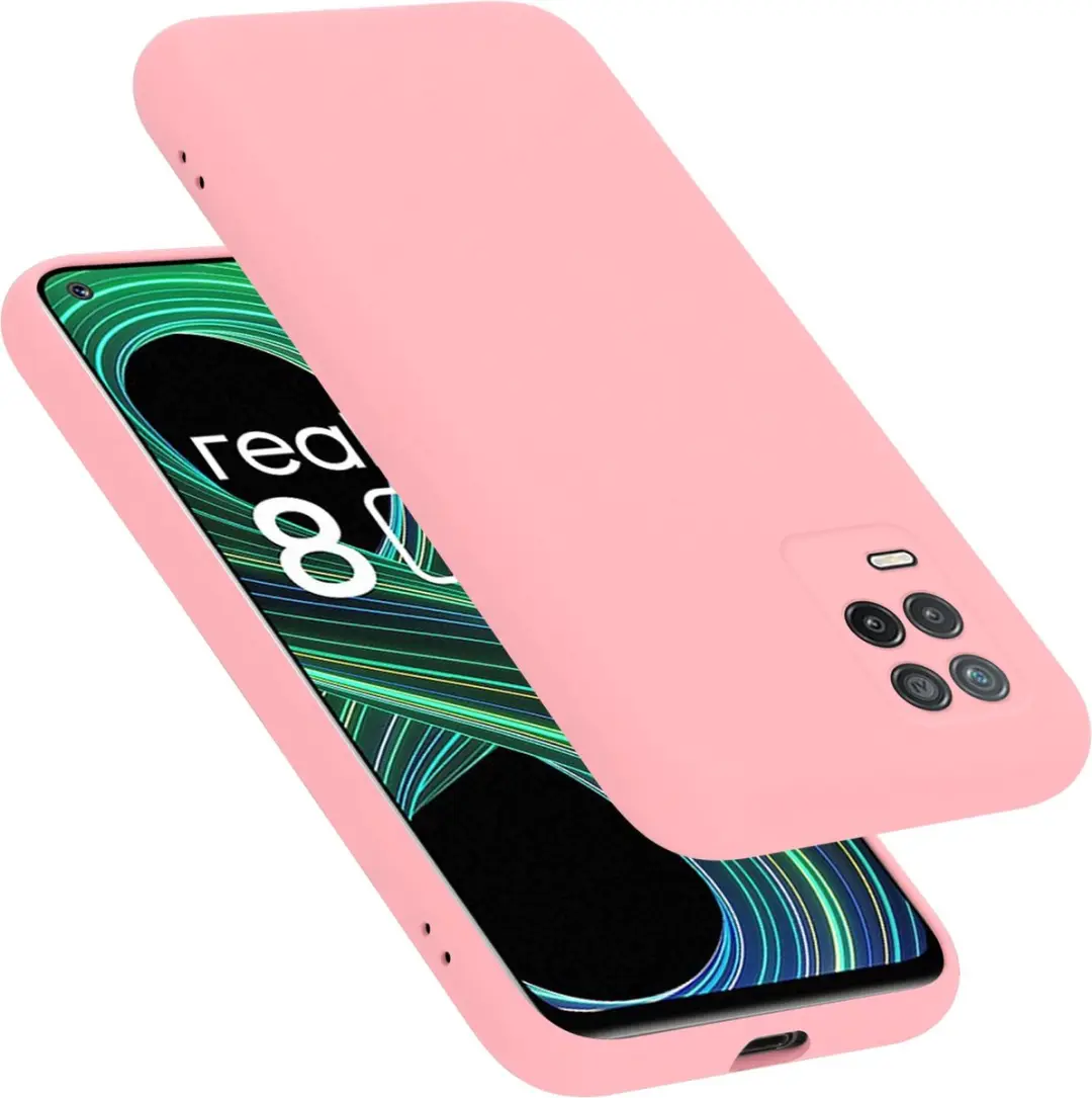 Cadorabo Hoesje geschikt voor Realme 8 5G / V13 / Q3 / Q3i / Narzo 30 5G in LIQU
