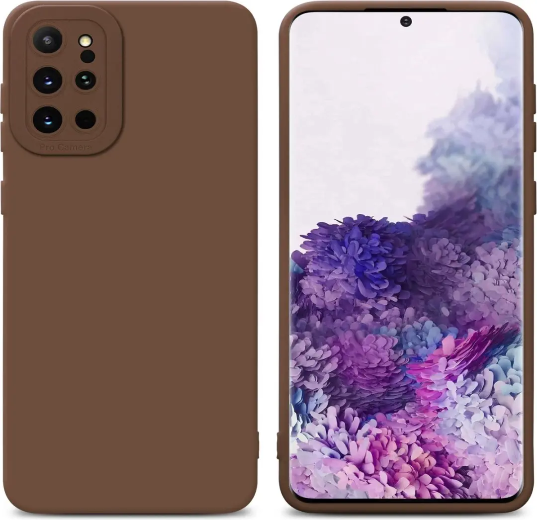 Cadorabo Hoesje geschikt voor Samsung Galaxy S20 PLUS in FLUID BRUIN