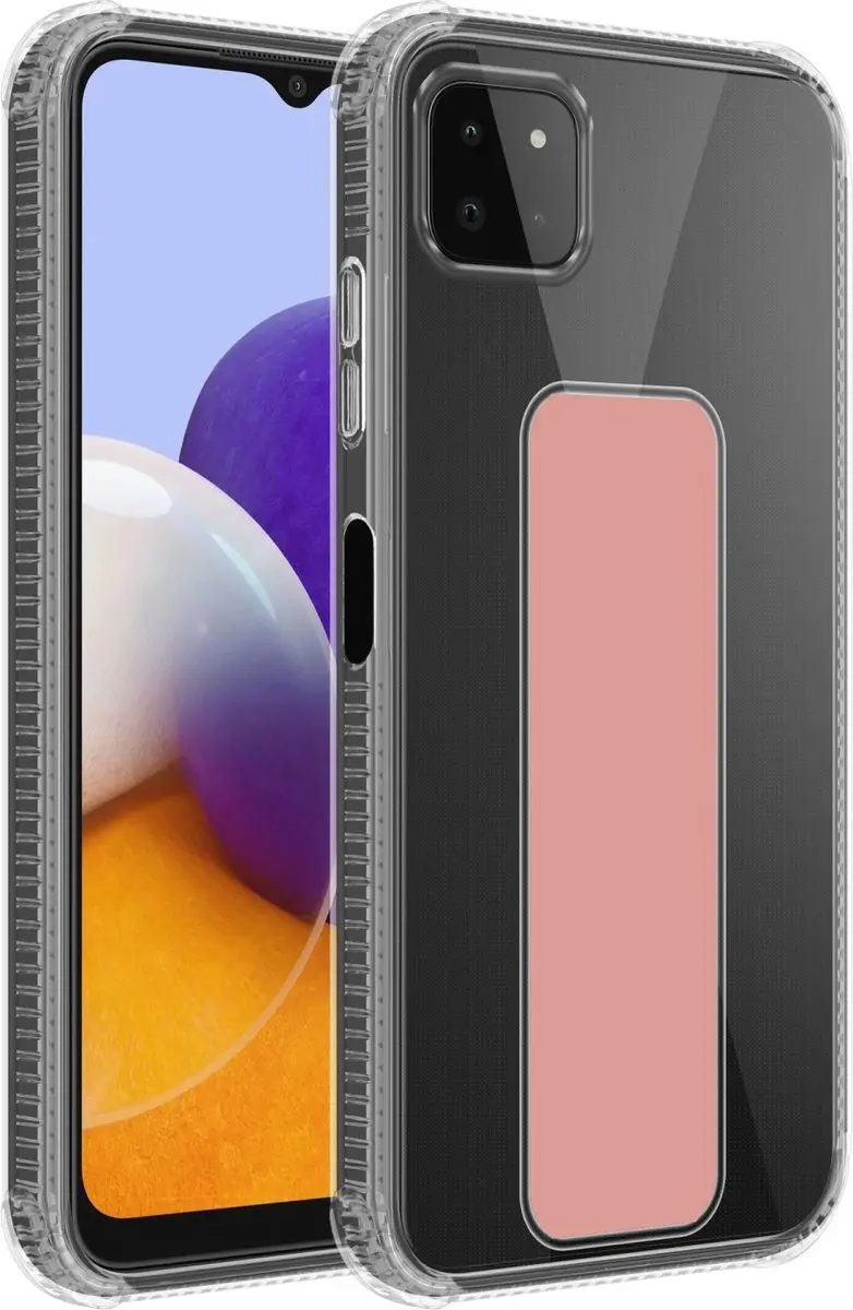 Cadorabo Hoesje geschikt voor Samsung Galaxy A22 5G in ROZE