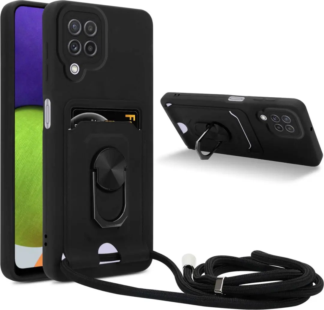Cadorabo Telefoonketting Hoesje met standfunctie geschikt voor Samsung Galaxy A2