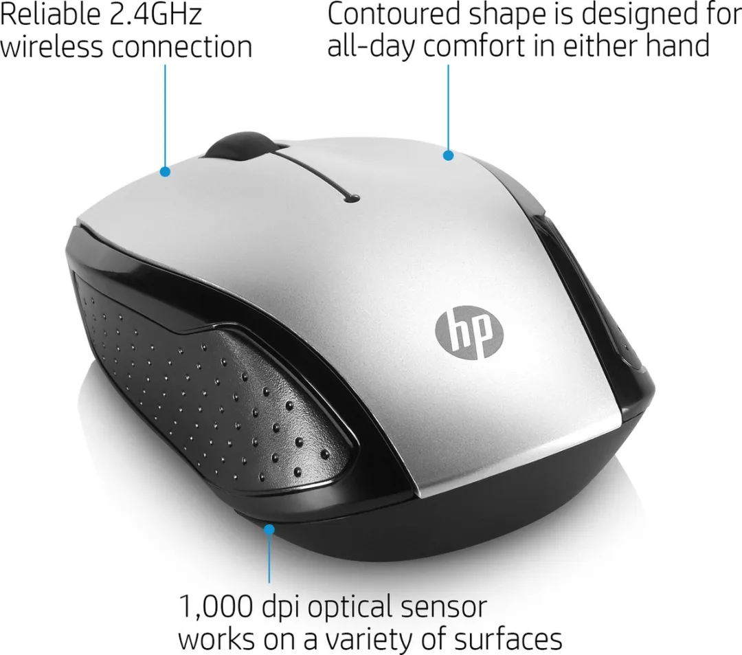 HP 2HU82AA Draadloze Muis - Rood