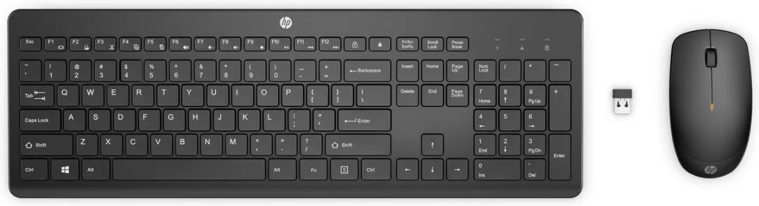 HP 235 Draadloze Toetsenbord-Muiscombinatie - Zwart