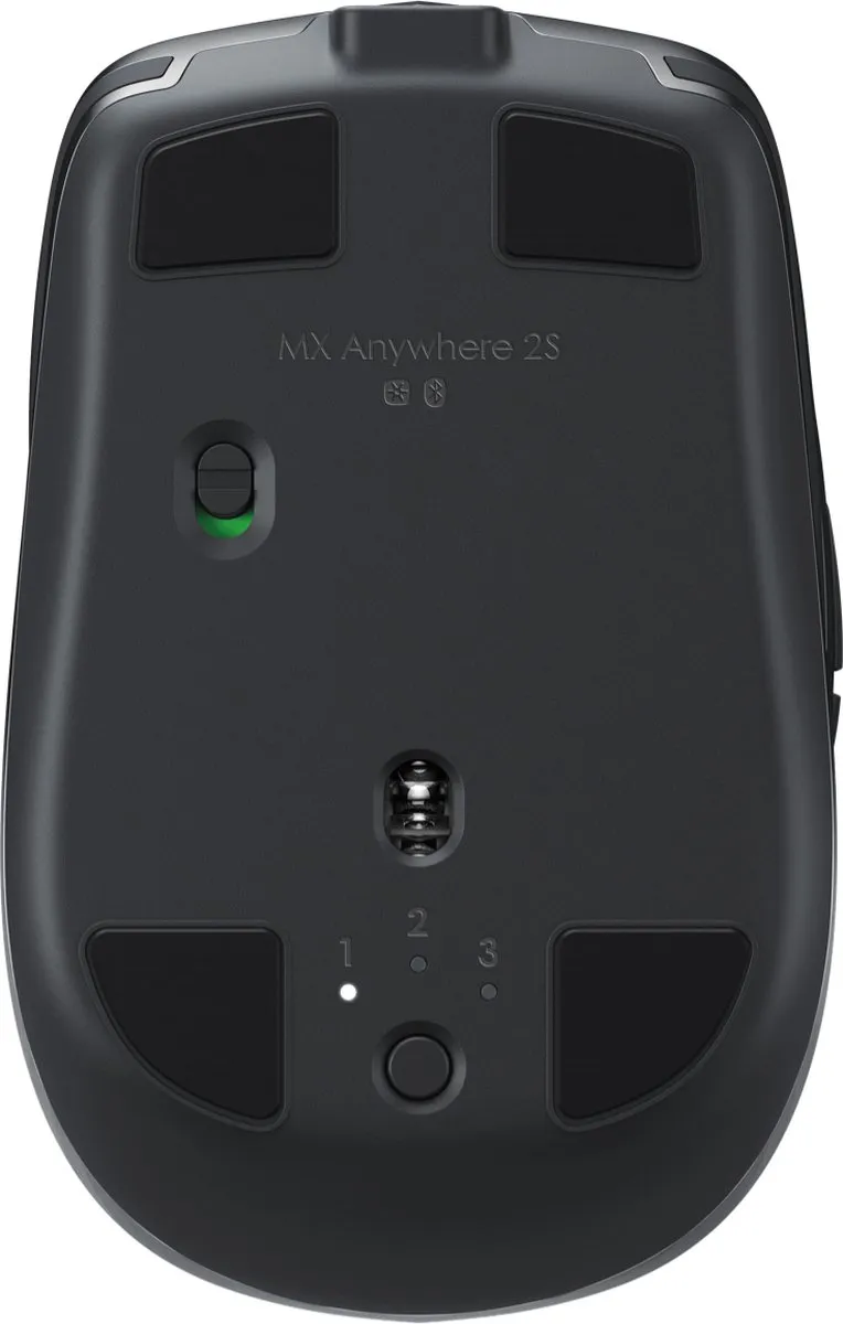Logitech MX Anywhere 2s 910-007230 Bluetooth Muis - Rechtshandig - Grafiet