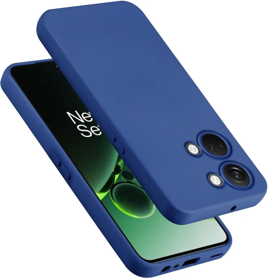 Cadorabo Hoesje geschikt voor OnePlus Nord 3 5G in LIQUID BLAUW