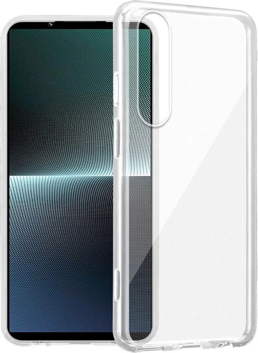 Cadorabo Hoesje geschikt voor Sony Xperia 1 V in VOLLEDIG TRANSPARANT