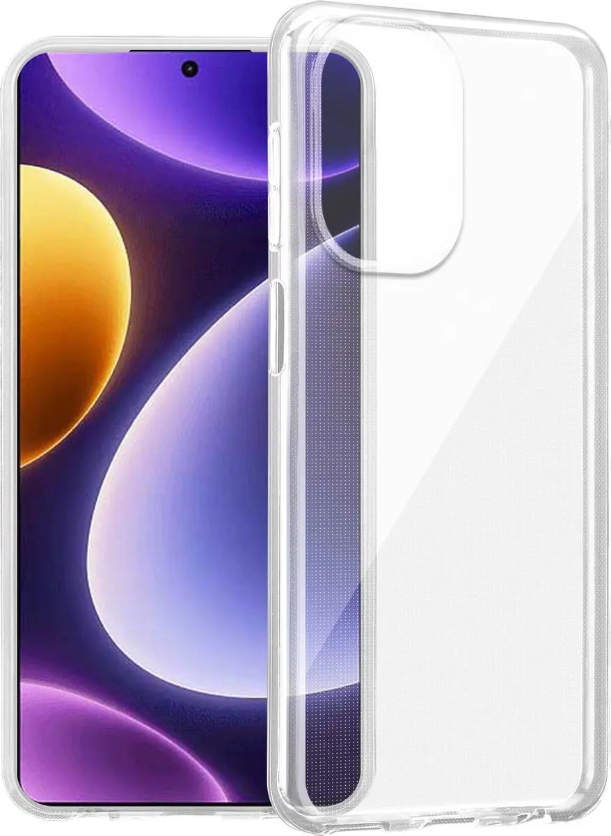 Cadorabo Hoesje geschikt voor Xiaomi Poco F5 in VOLLEDIG TRANSPARANT