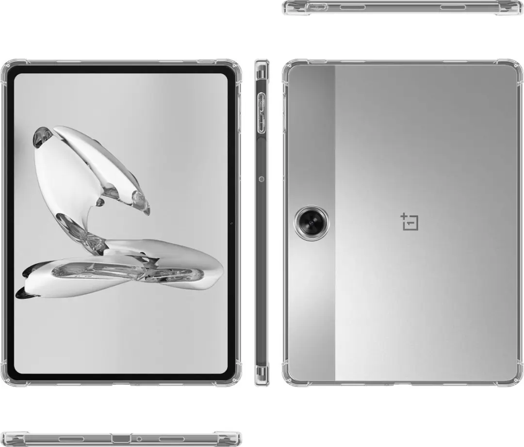 Cadorabo Hoesje geschikt voor OnePlus Pad Go in VOLLEDIG TRANSPARANT TPU Ultra S