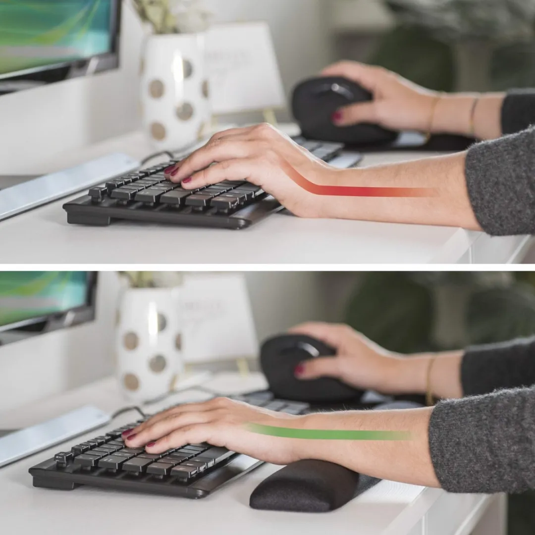 Hama Keyboard Wrist Ergonomic - Zwart