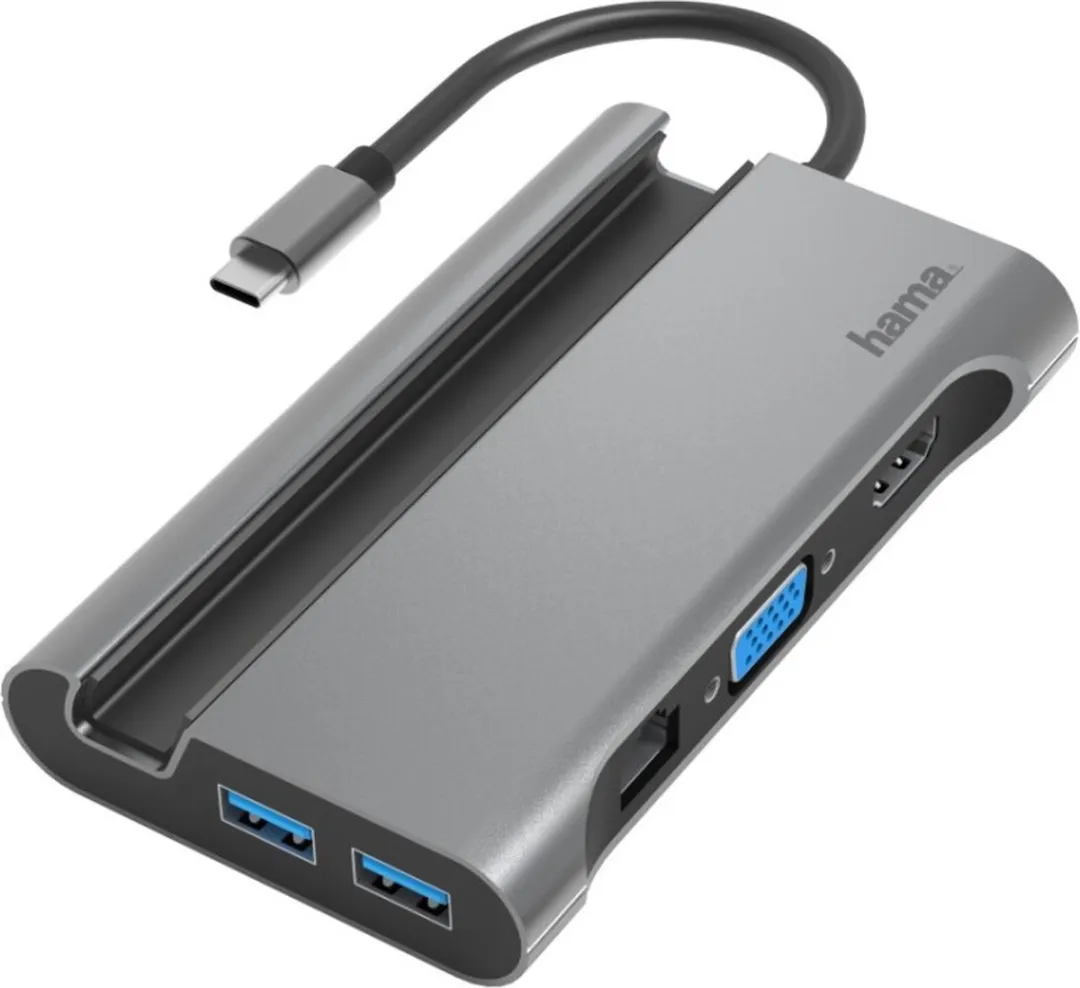 Hama USB-C Multiport Hub 7 Poorten