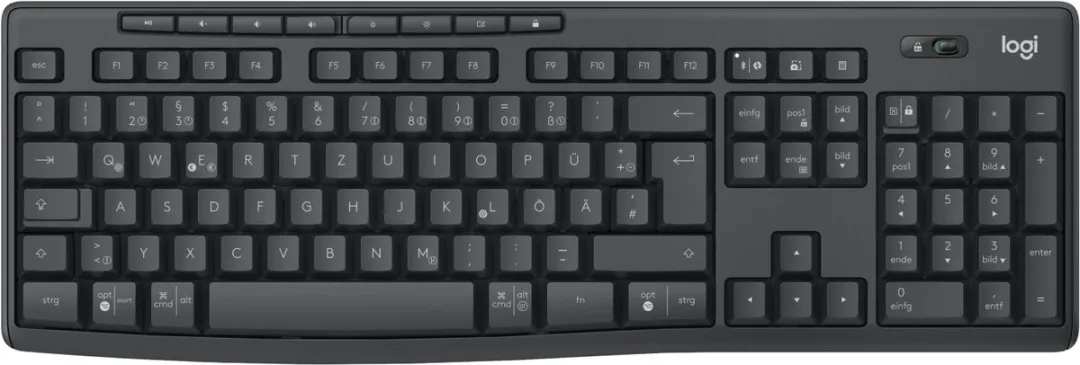 Logitech MK370 Combo for Business QWERTZ - 920-012065 - Zwart