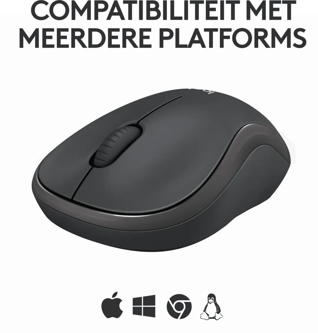 Logitech M240 Draadloze Muis - Graphite - afbeelding 6 van 6