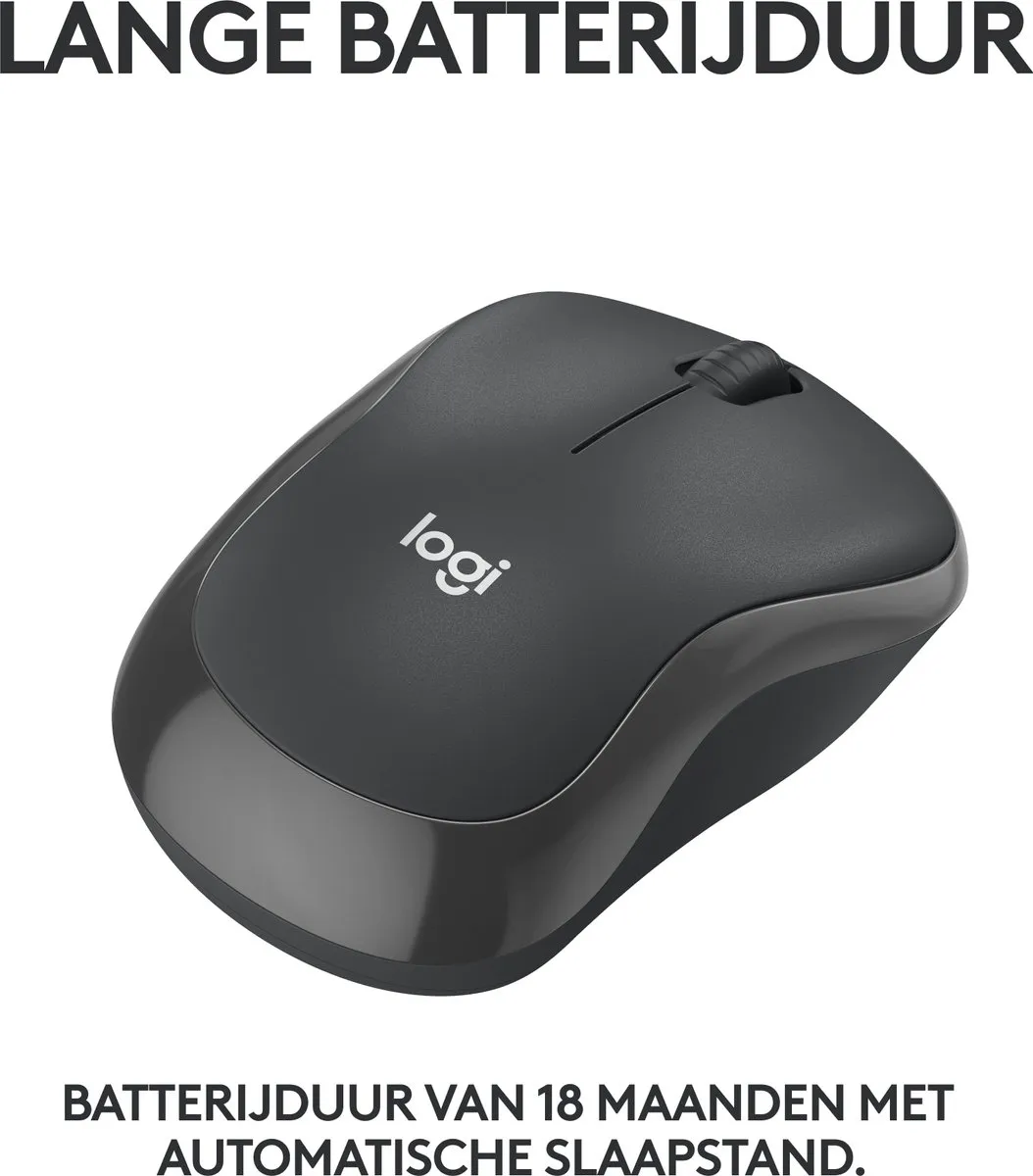 Logitech M240 Draadloze Muis - Graphite