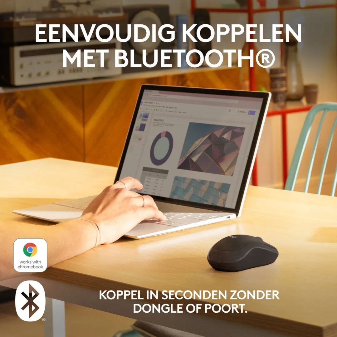 Logitech M240 Draadloze Muis - Graphite