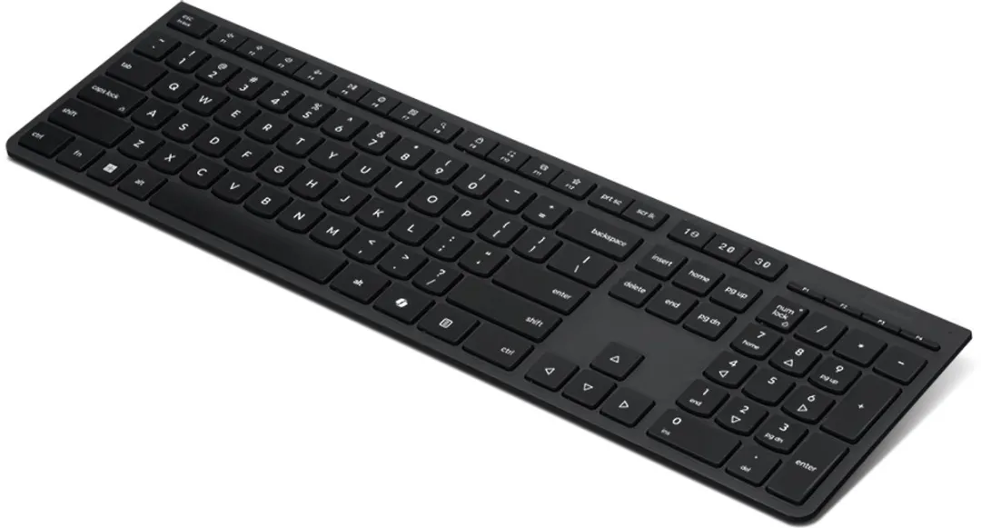 Lenovo 4Y41R64540 Draadloos Toetsenbord RF+Bluetooth - Amerikaans - Zwart