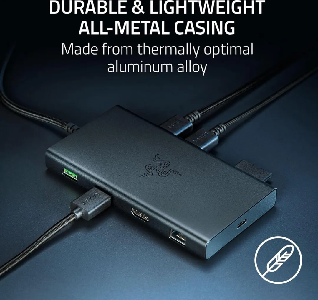 Razer USB-C Dock RC21-02250100-R3M1 - 11 Poorten - HDMI